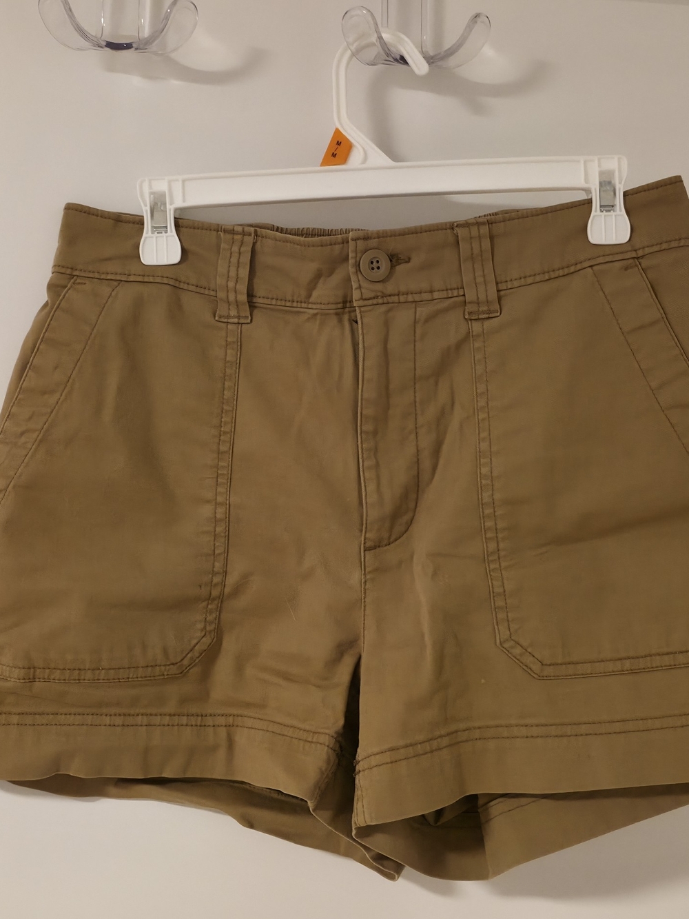 Old Navy Tan Utility High-Rise Shorts